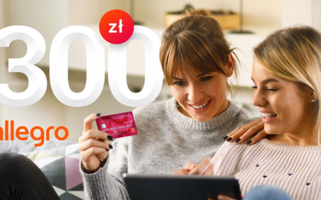 Zimowa promocja karty kredytowej w Millennium Banku – 300 zł na Allegro + darmowa obsługa karty przez rok po spełnieniu warunków