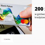 200 zł w promocji karty kredytowej w Banku Pekao SA  – łatwe warunki promocji